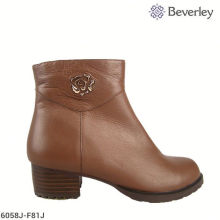 chengdu buckle women cow boy boot